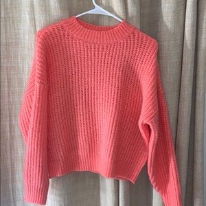 Hot Pink Knitted Sweater